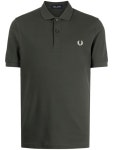 Fred Perry 로렐 리스 자수 폴로 셔츠 | 그린 | FARFETCH KR