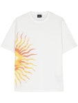 PS Paul Smith 썬 프린트 오가닉 코튼 티셔츠 - Farfetch