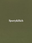 Sporty & Rich 세리프 로고 스포츠 탱크 탑 | 그린 | FARFETCH KR