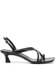Stuart Weitzman 오아시스 가죽 샌들 50mm - Farfetch