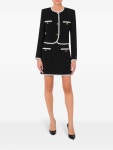 Moschino 싱글 브레스티드 재킷 | 블랙 | FARFETCH KR