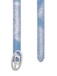 Diesel B-1DR crystal-embellished Belt | Blue | FARFETCH AU Diesel B-1DR crystal-embellished Belt  | Blue | FARFETCH AU