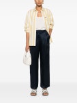 S Max Mara 아믈레토 새틴 스트레이트 팬츠 - Farfetch