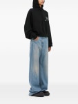 MSGM bow-detail Hoodie | 블랙 | FARFETCH KR