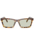 Miu Miu Eyewear 스퀘어 프레임 선글라스 | 브라운 | FARFETCH KR