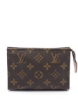 Louis Vuitton Pre-Owned 1987 포셰 투알레트 15 메이크업 파우치 | 브라운 | FARFETCH KR