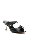 Manolo Blahnik 롤로 뮬 85mm | 블랙 | FARFETCH KR