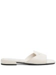 Ferragamo 주노네 레더 샌들 | 화이트 | FARFETCH KR