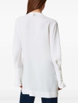 TWINSET 크레이프 드 신 블라우스 | 화이트 | FARFETCH KR