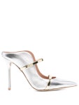 Malone Souliers 모린 뮬 100mm | 실버 톤 | FARFETCH KR