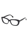 Max Mara Eyewear 로고 프린트 안경 | 블랙 | FARFETCH KR