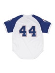 Mitchell & Ness 애틀랜타 브레이브 쿠퍼스타운 컬렉션 1974 행크 아론 어센틱 저지 탑 | 화이트 | FARFETCH KR