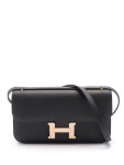 Hermès Pre-Owned 2023 콘스탄스 엘란 숄더 백 | 블랙 | FARFETCH KR