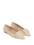 Manolo Blahnik 메이세일 발레리나 슈즈 | 뉴트럴 | FARFETCH KR