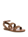 Valentino Garavani Rockstud Sandals | Brown | FARFETCH HK