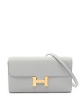 Hermès Pre-Owned 2024 콘스탄스 지갑 | 블루 | FARFETCH KR