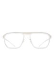 Mykita 워커 더블 프레임 안경 | 실버 톤 | FARFETCH KR