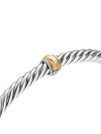 David Yurman 14K Yellow Gold Cable Flex Station Bracelet | 실버 톤 | FARFETCH KR David Yurman 14K Yellow Gold Cable Flex Station... 