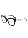 Karl Lagerfeld 칼 시그니처 안경 | 블랙 | FARFETCH KR