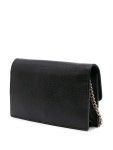Gucci Pre-Owned 2000-2015 레더 인터로킹 G 달러 체인 지갑 크로스 백 | 블랙 | FARFETCH KR