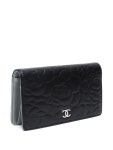 CHANEL Pre-Owned 2013 까멜리아 지갑 | 블랙 | FARFETCH KR