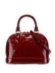 Louis Vuitton Pre-Owned 2014 모노그램 베르니 알마 BB 사첼 백 | 레드 | FARFETCH KR