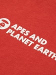 AAPE BY *A BATHING APE® 그래픽 프린트 티셔츠 | 레드 | FARFETCH KR