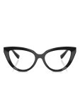 Dolce & Gabbana Eyewear 캣아이 안경 | 블랙 | FARFETCH KR
