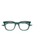 Gucci Eyewear 웹 스트라이프 스퀘어 프레임 안경 | 그린 | FARFETCH KR