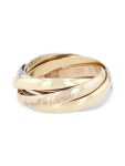 Cartier 트리니티 세마니에 18K 골드 링 | 골드 톤 | FARFETCH KR