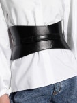 Alaïa 네오 레더 뷔스티에 벨트 | 블랙 | FARFETCH KR