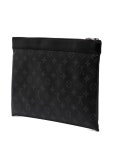 Louis Vuitton Pre-Owned 2018 모노그램 이클립스 디스커버리 포쉐트 GM 클러치 | 블랙 | FARFETCH KR