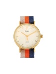 TIMEX 페어필드 37mm | 화이트 | FARFETCH KR