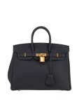 Hermès Pre-Owned 버킨 25 토고 레더 토트 백 | 블루 | FARFETCH KR