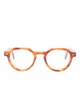 Ahlem 라운드 프레임 안경 | 오렌지 | FARFETCH KR