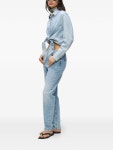 Karl Lagerfeld Jeans 로고 패치 진 | 블루 | FARFETCH KR