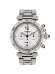 Cartier 파샤 38mm 시계 | 화이트 | FARFETCH KR