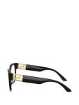 Versace Eyewear 기하학 프레임 안경 | 블랙 | FARFETCH KR