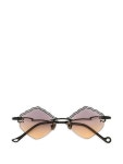Eyepetizer 세인 물결 에지 선글라스 | 블랙 | FARFETCH KR