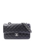 CHANEL Pre-Owned 25 클래식 숄더 백 | 블랙 | FARFETCH KR