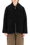 Ganni Black Relaxed-fit Jacket | ModeSens