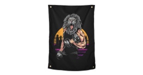 spoilerinc lion-gym home tapestry lion gym | spoilerincs Artist Shop