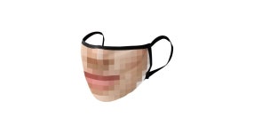 b4abraham fixel-mask-2 accessories face-mask Fixel Mask White | B4 Abrahams Artist Shop