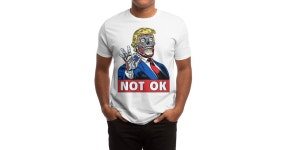 mitchoconnell trump-not-ok mens t-shirt Trump Not OK | Mitch OConnell