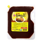 오쉐프 부어먹는 돈까스소스 스파우트팩 2kg [6개] - 에누리 가격비교