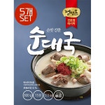 초원식품 정성온 순대국 600g [5개] - 에누리 가격비교
