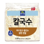 면사랑 냉동 칼국수 1.15kg [1개] - 에누리 가격비교