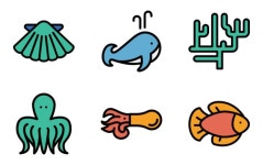 Emoticons Icon Pack | Lineal color | 43 .SVG Icons 43 free icons of Emoticons designed by Freepik