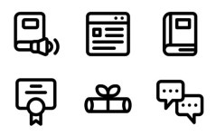 Ecommerce Icon Pack | Black outline | 49 .SVG Icons 49 free icons of Ecommerce designed by Corner Pixel