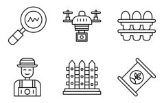 Industry 아이콘 패키지 | Black outline | 49 .SVG 아이콘 ADMS ICons 아티스트가 디자인한 49종의 무료 Industry 아이콘